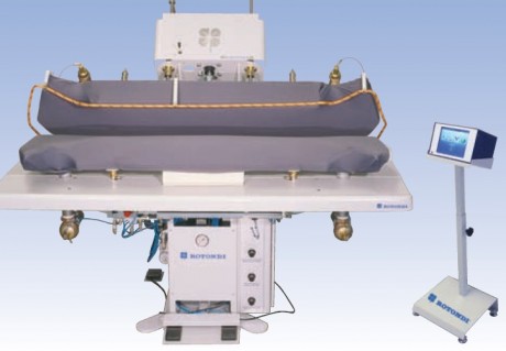 ROTONDI FRV T-133 DO Гладильный пресс для формирования 2 полочек одновременно. 