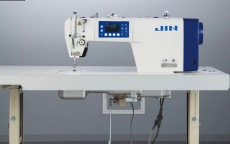 JIN L1D-MA прямострочная машина с прямым приводом и автоматической обрезкой нити.